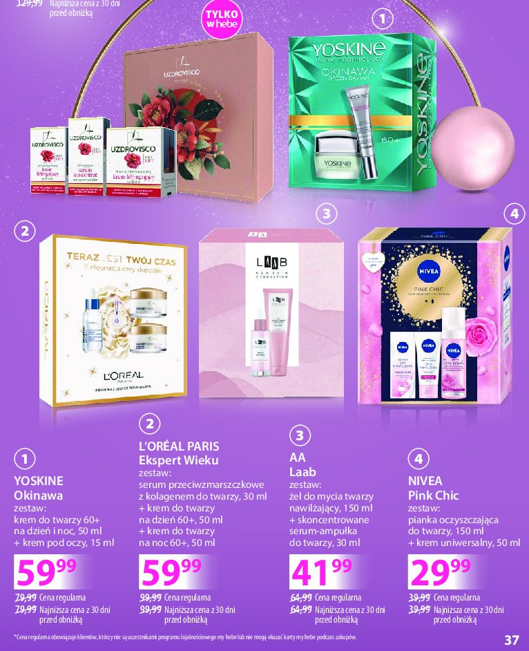 Zestaw w pudełku pink chic: pianka do twarzy 150ml + krem do twarzy 50ml Nivea zestaw promocja