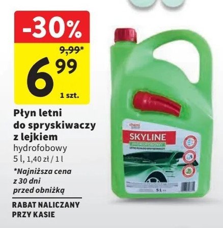 Płyn do spryskiwaczy letni Sky line promocja