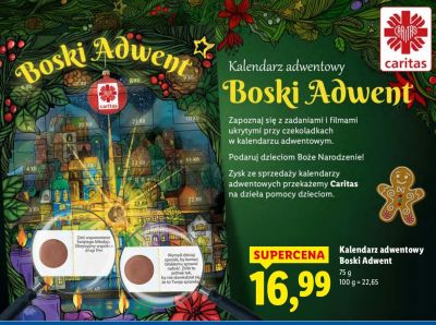 Kalendarz adwentowy promocja w Lidl