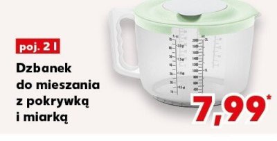 Dzbanek do mieszania z pokrywką i miarką promocja w Kaufland