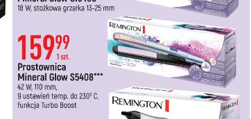 Prostownica do w艂os贸w s5408 mineral glow Remington promocja