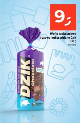 Wafle czekoladowe ryżowo-kukurydziane Dzik promocja w Dealz