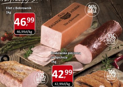 Filet z Bobrownik wędlina 1kg promocja w Market Point