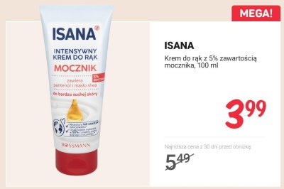 Krem do rąk intensywny z 5% zawartością mocznika promocja w Rossmann