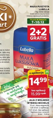Mąka puszysta Lubella promocja w Stokrotka