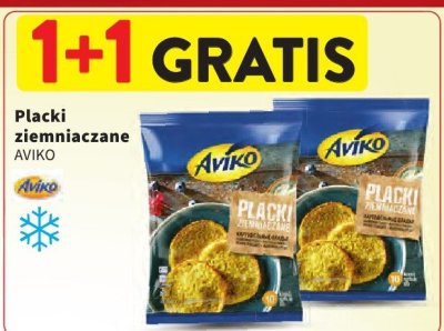 Płacki ziemniaczane AVIKO promocja w Intermarche