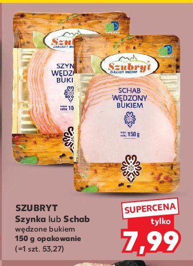 Schab wędzony bukiem Szubryt promocja