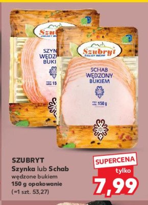 Szynka w臋dzona bukiem Szubryt promocja