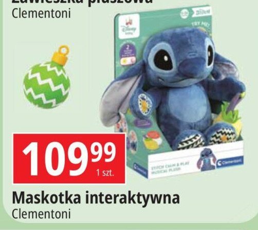 Maskotka interaktywna stitch Clementoni promocja w Leclerc