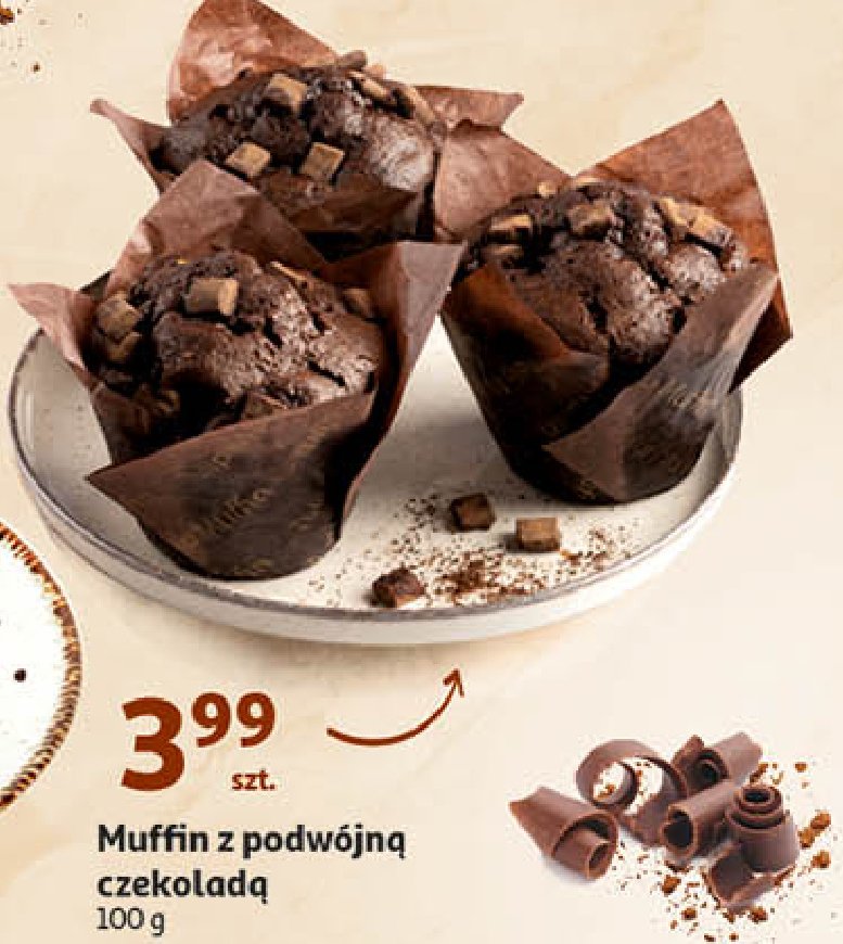 Muffinka z czekolad膮 promocja