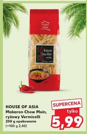 Makaron vermicelli House of asia promocja