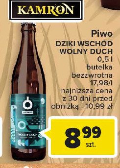 Piwo Dziki wsch贸d wolny duch promocja