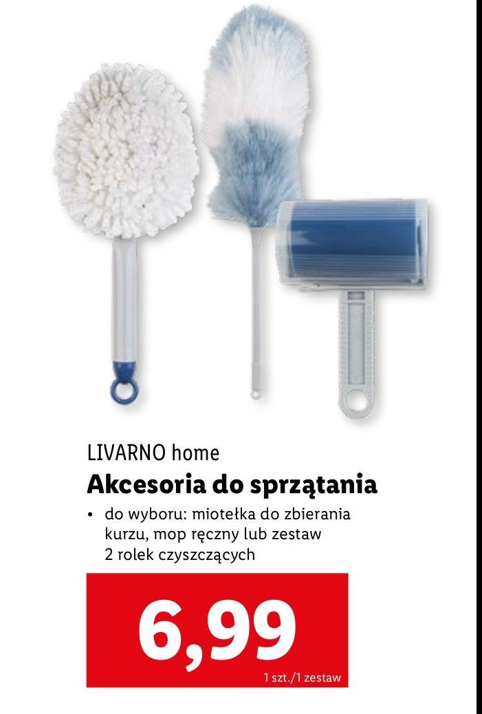 Mop ręczny LIVARNO HOME promocja w Lidl