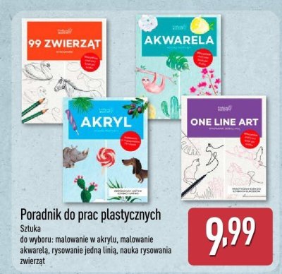 Poradnik do prac plastycznych promocja w Aldi