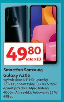 Smartfon a20s Samsung galaxy promocja