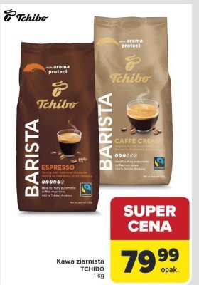 Kawa ziarnista TCHIBO BARISTA promocja w Carrefour Market