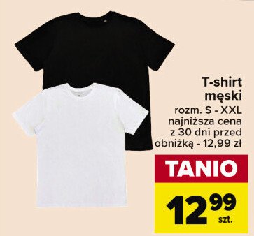 T-shirt męski s-xxl promocja w Carrefour
