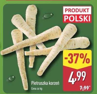 Pietruszka korzeń promocja w Aldi