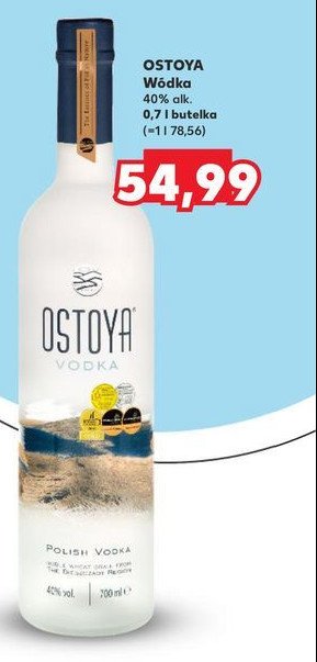 Wódka Ostoya vodka promocja w Kaufland