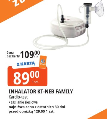 Inhalator KT-NEB FAMILY Kardio-test promocja w Leclerc