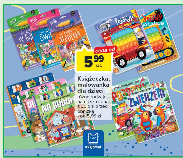 Dotykam, poznaję kolory i liczę - pojazdy promocja