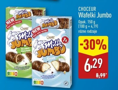 Wafelki Jumbo  promocja w Aldi