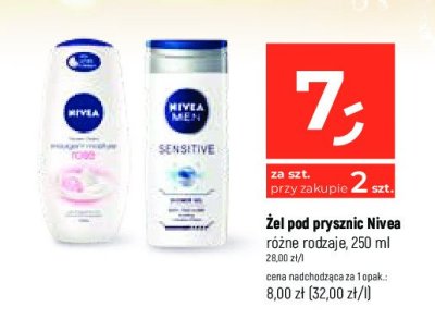 Żel pod prysznic care & roses (harmony time) Nivea promocja