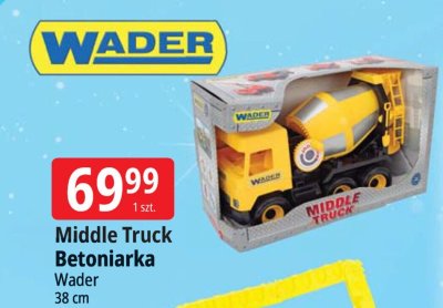 Middle Truck Betoniarka Wader 38 cm promocja w Leclerc