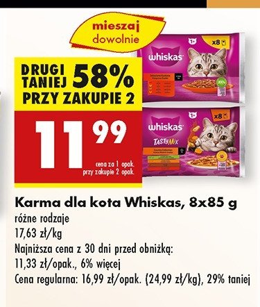 Potrawka w galaretce z wo艂owin膮 Whiskas promocja