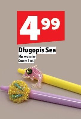 Długopis Sea Mix wzorów promocja w TOPAZ