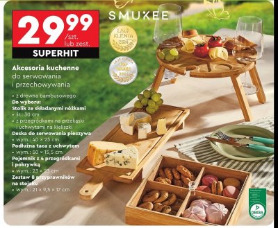 Przyprawniki na obrotowym stojaku Smukee promocja