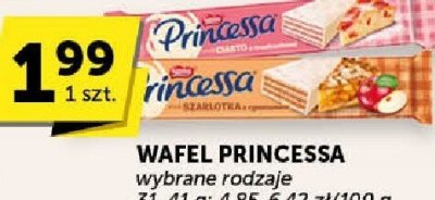 Wafel Princessa wybrane rodzaje 31-41 g promocja w Groszek