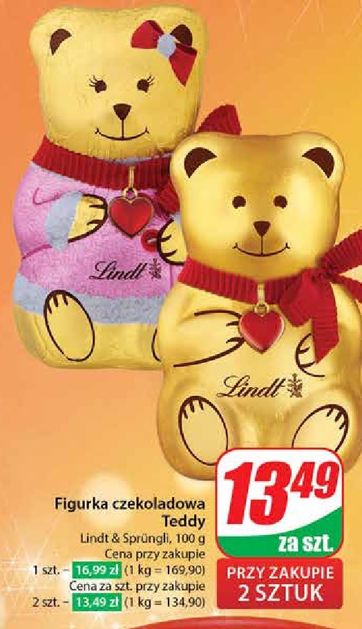 Miś sweater Lindt promocja