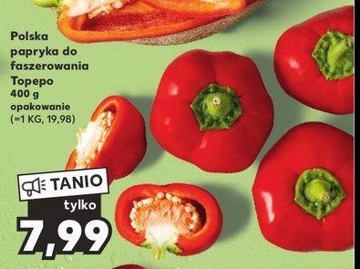 Papryka topepo promocja