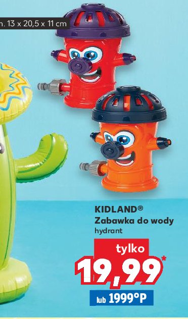 Zabawka do wody hydrant Kidland promocja