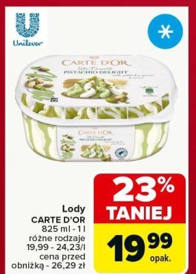 Lody promocja w Carrefour Market