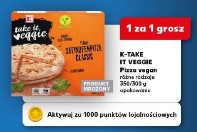 Pizza vegan różne rodzaje promocja w Kaufland