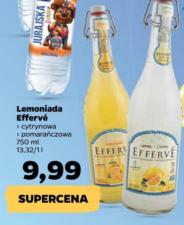 Lemoniada pomarańczowa Efferve promocje