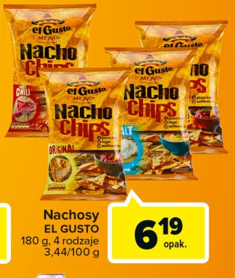 Nachosy chili El gusto mexico promocje