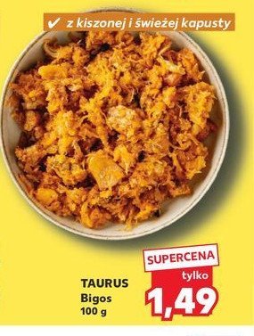 Bigos Taurus promocja w Kaufland