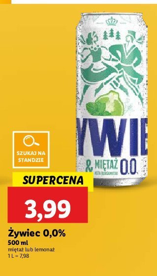 Piwo Żywiec miętaż z nutą bergamotki promocja