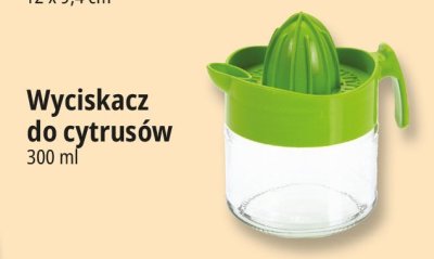 Wyciskacz do cytrusów ze szklanym pojemnikiem Agilla promocja w Leclerc