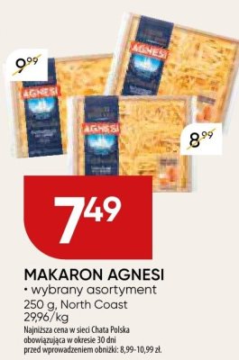 Makaron Agnesi promocja w Chata Polska