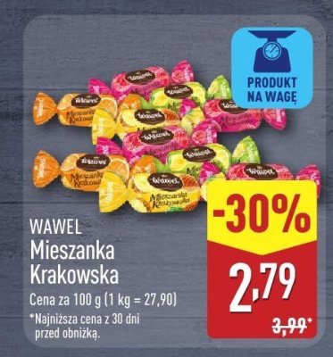 Mieszanka Krakowska WAWEL promocja w Aldi