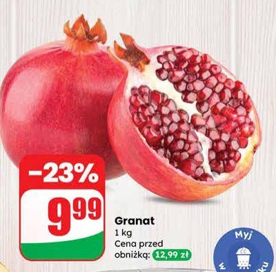 Granat ziarna New one (mrożonki) promocja w Dino