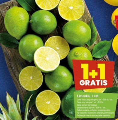 Limonka, 1 szt. promocja w Twój Market