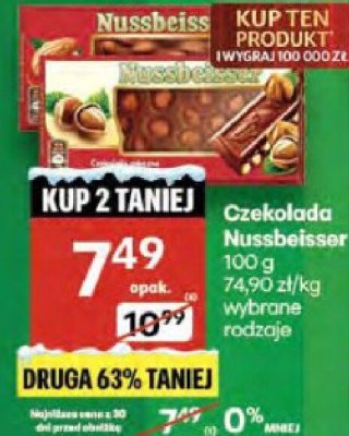Czekolada promocja w Delikatesy Centrum