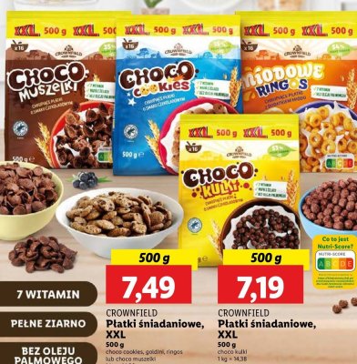 P艂atki choco kulki Crownfield promocja