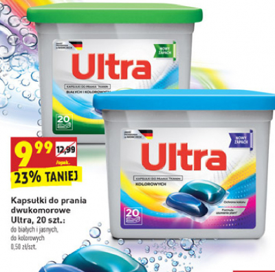 Saszetki do prania color Ultra promocja