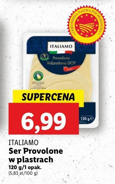 Ser provolone Italiamo promocja